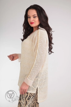Кардиган 13391 молочный SandyNA 