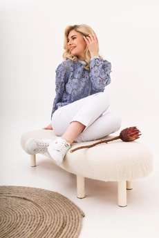 Бомбер 13581 деним SandyNA 