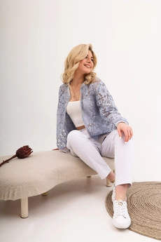 Бомбер 13581 небесно-голубой SandyNA 