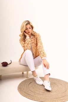 Бомбер 13581 оранжевый SandyNA 