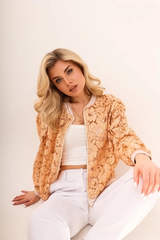 Бомбер 13581 оранжевый SandyNA 