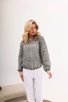 Бомбер 13581 серая дымка SandyNA 