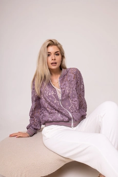 Бомбер 13581 сиреневый SandyNA 