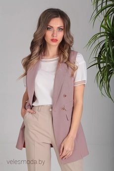 Жилет 13734 розовый SandyNA 