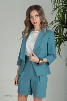Костюм с шортами 13690 бирюза SandyNA 