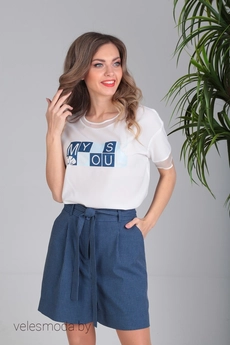 Шорты 13754 синий SandyNA 