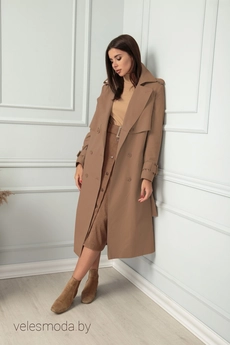 Плащ 13826 коричневый SandyNA 