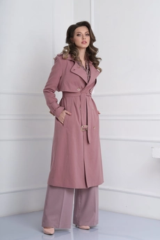 Плащ  13926 цвет сирени SandyNA 