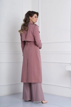 Плащ  13926 цвет сирени SandyNA 