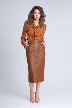 Юбка 13941 коричневый SandyNA 