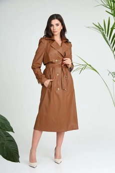 Плащ  13981 коричневый SandyNA 