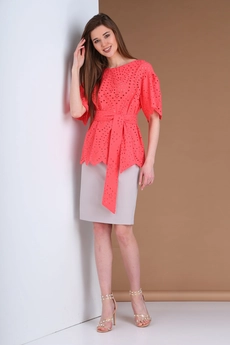 Костюм с юбкой 1096 Shetti