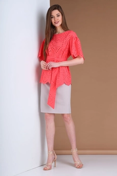 Костюм с юбкой 1096 Shetti