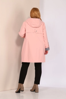 Плащ 2077 персик Shetti
