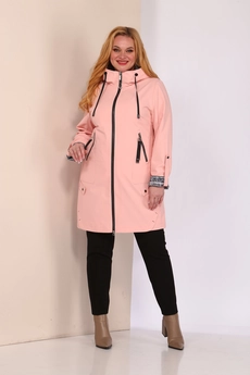 Плащ 2077 персик Shetti