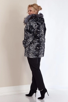 Куртка 2158 баклажан Shetti