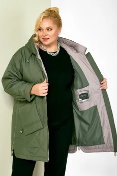 Куртка 2198 олива Shetti