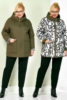 Куртка 2199 оливковый Shetti