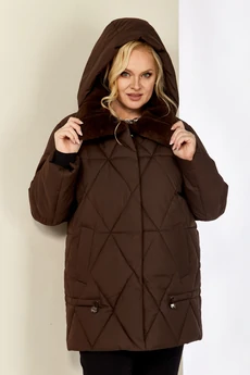 Куртка 2207 шоколад Shetti