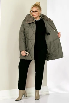 Куртка 2207 светло-оливковый Shetti