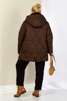 Куртка 2207 шоколад Shetti