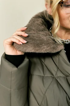 Куртка 2207 светло-оливковый Shetti