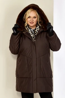 Куртка 2208 шоколад Shetti