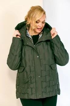 Куртка 2210 темно-зеленый Shetti