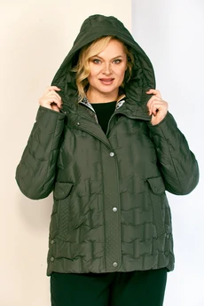Куртка 2210 темно-зеленый Shetti