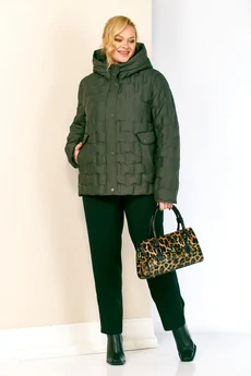 Куртка 2210 темно-зеленый Shetti