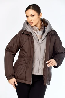 Куртка 2213 шоколад Shetti