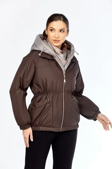Куртка 2213 шоколад Shetti
