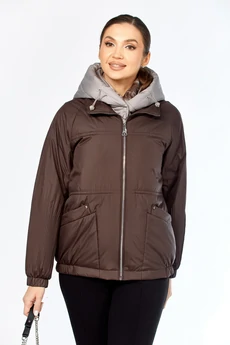 Куртка 2213 шоколад Shetti