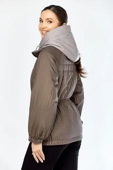 Куртка 2213 пепельно-коричневый Shetti