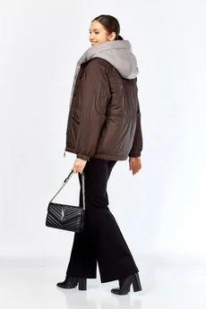 Куртка 2213 шоколад Shetti