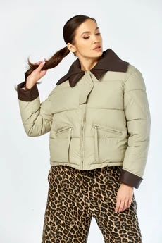 Куртка 2214 беж Shetti