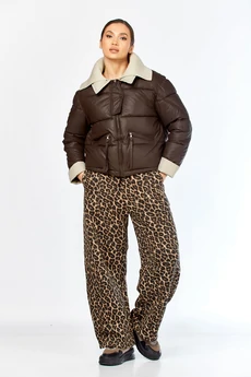 Куртка 2214 шоколад Shetti