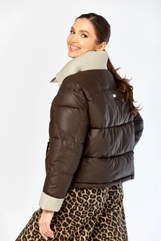 Куртка 2214 шоколад Shetti