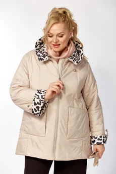 Куртка 2215 беж Shetti