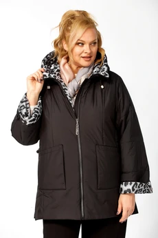 Куртка 2215 шоколад Shetti