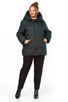 Куртка 2220 темный изумруд Shetti