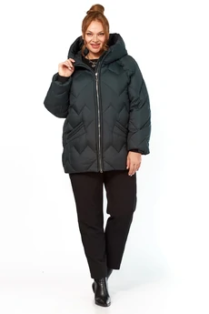 Куртка 2220 темный изумруд Shetti