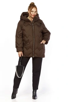Куртка 2220 шоколад Shetti