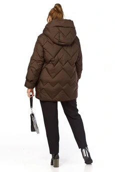 Куртка 2220 шоколад Shetti