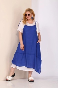 Костюм с платьем 4022 василёк Shetti