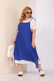 Костюм с платьем 4022 василёк Shetti
