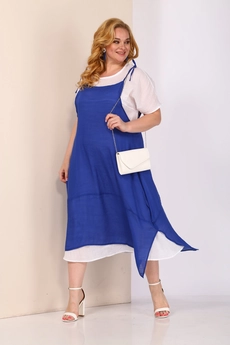 Костюм с платьем 4022 василёк Shetti