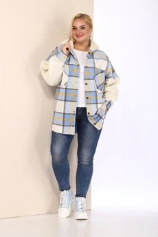 Кардиган 4037 голубой Shetti