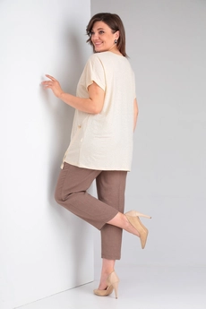 Костюм брючный 4051 кэмел Shetti