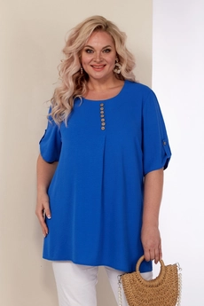 Блузка 4053 василёк Shetti